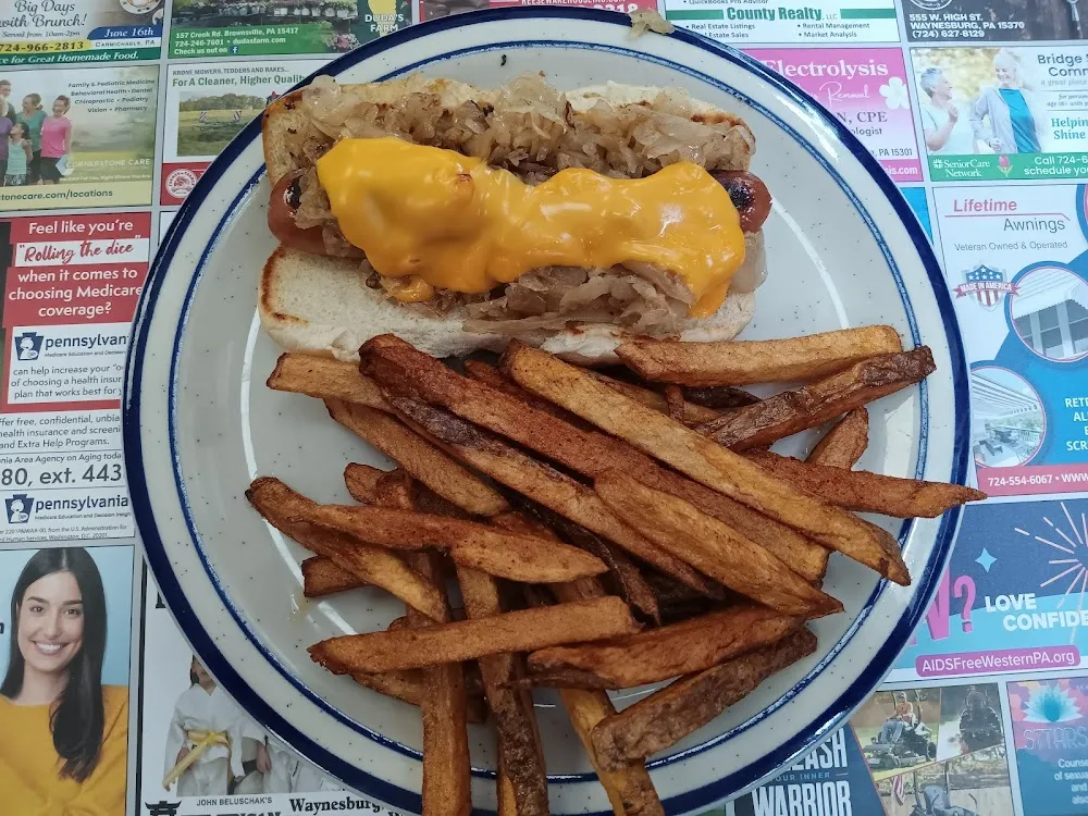 April Dog and Fries