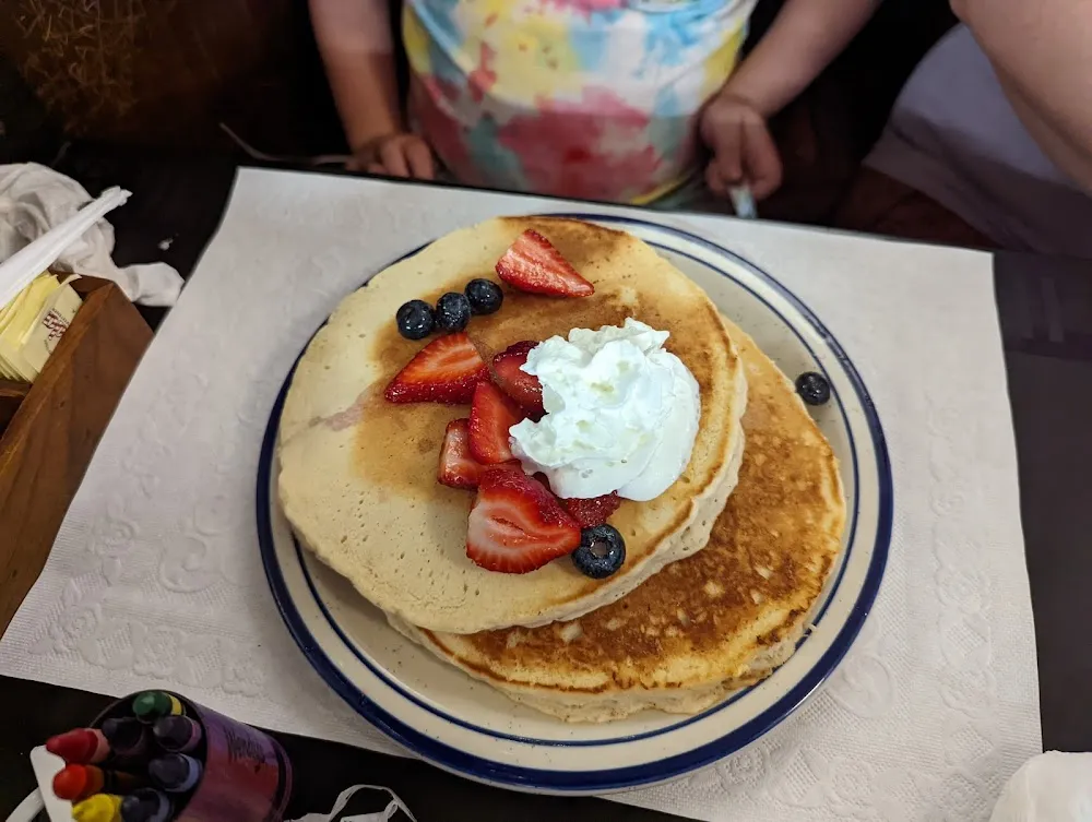 Red White and Blue Pancakes
