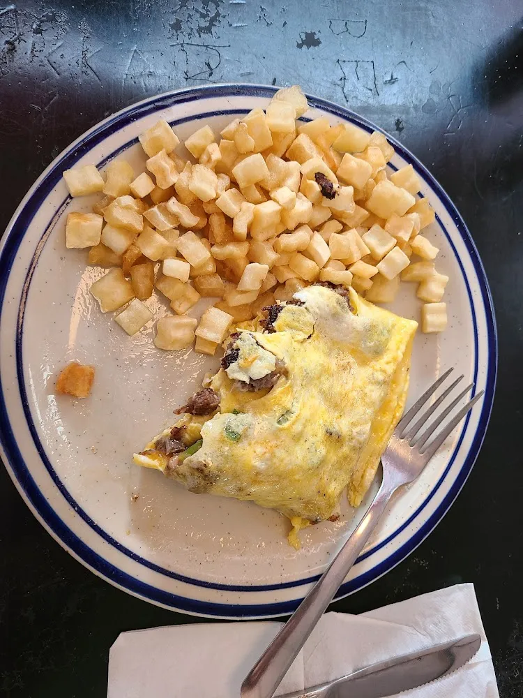 Steak and Cheese Omelette